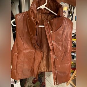 Zontroldy Brown Winter Vest size M